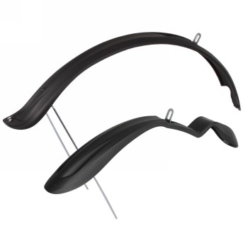 Mudguard set mud max iii ,for 26'- 29', with v-strut, vr + hr, black, in pe-bag - 1