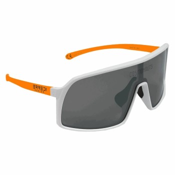 Lander brille weiss orange bügel - 1