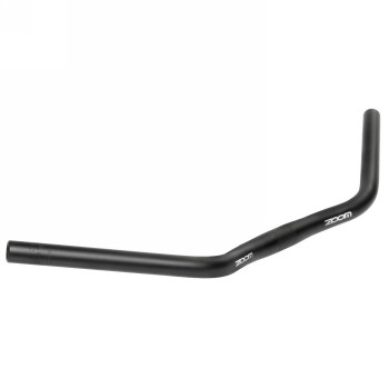 Touring handlebar zoom, aluminium, matt black, 590 mm, clamping 25.4 mm, 33 °, rise 26 mm, mv - 1