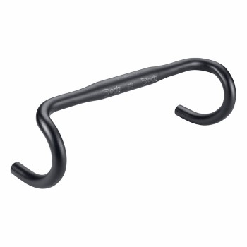 Road zero 31,7mm x 420mm rhm aluminum black on black handlebar - 1