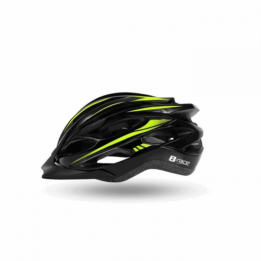 Casque granith in-mold noir/citron vert taille 58/62cm - 1