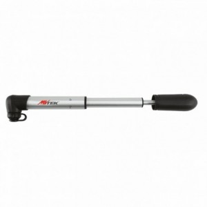 Corsa pump length: 210mm x pressure: 8 bar in black aluminum - 1