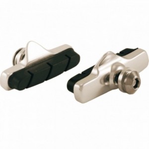 Pair of brake pads 55mm compatible campagnolo silver - 1