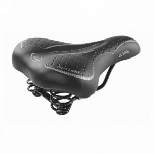Future lady black saddle with springs - 1