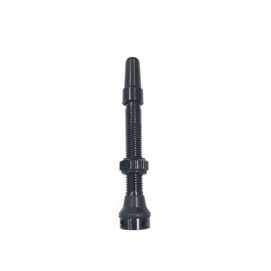 Airglide tubeless valve length: 55mm threaded in aluminum - 1