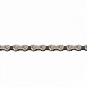 Chain 9s x 116 links black/silver (oem) - 1