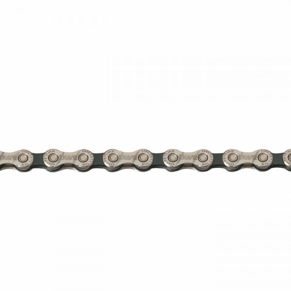 Chain 9s x 116 links black/silver (oem) - 1