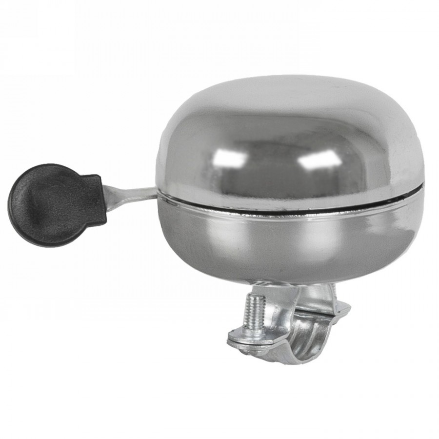 2-tone bell, steel, chrome-plated, 80 mm - 1