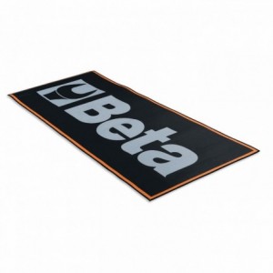Carpet with beta logo 200x80cm black - 1