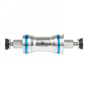 Compact bottom bracket carousel bb bsa sq m-wave, for 68 mm bottom bracket shell, l1: 113.5 mm, l2 23 mm, fits shimano - 1