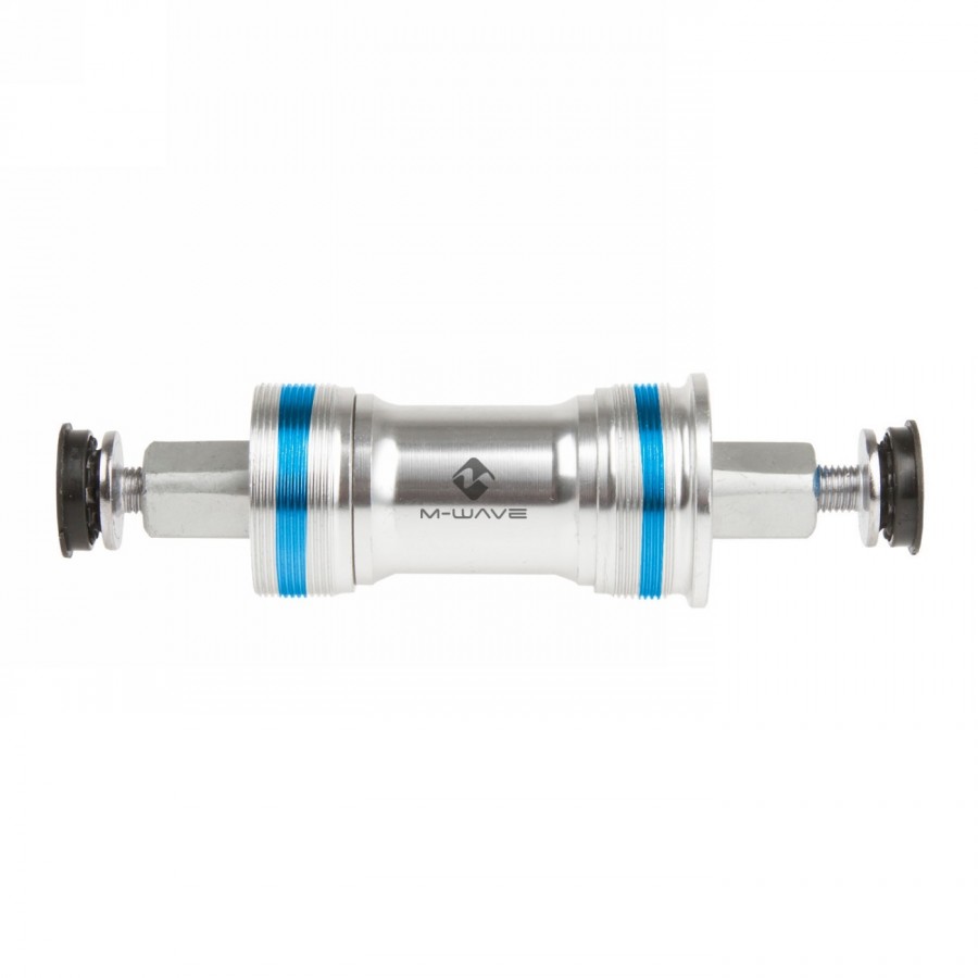 Compact bottom bracket carousel bb bsa sq m-wave, for 68 mm bottom bracket shell, l1: 113.5 mm, l2 23 mm, fits shimano - 1