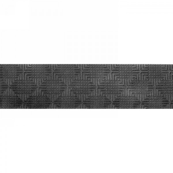 Handlebar tape, velo, black, non-slip and shock-resistant, 3.5 mm thick, with handlebar plugs, in ec - 1