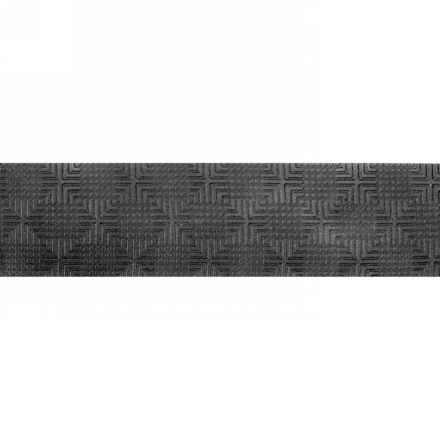 Handlebar tape, velo, black, non-slip and shock-resistant, 3.5 mm thick, with handlebar plugs, in ec - 1