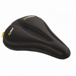 Velo seat cover with anatomical gel inserts mtb model - 1