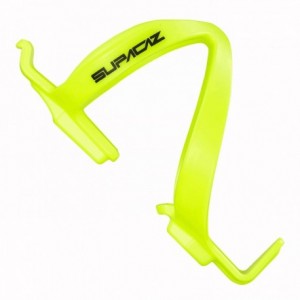 Fly cage bottle cage in neon yellow polyester - weight: 34gr - 1