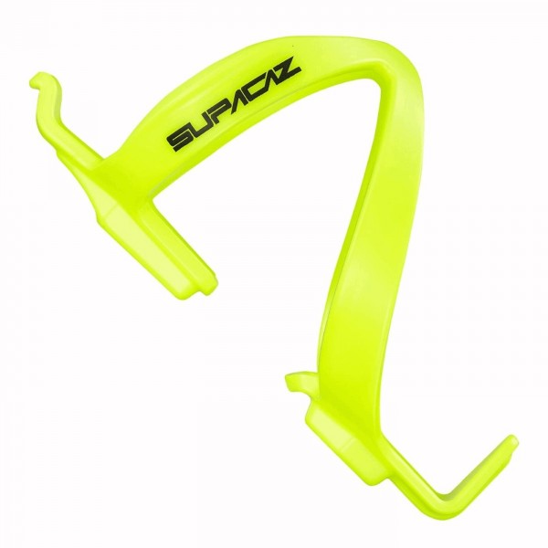 Fly cage bottle cage in neon yellow polyester - weight: 34gr - 1