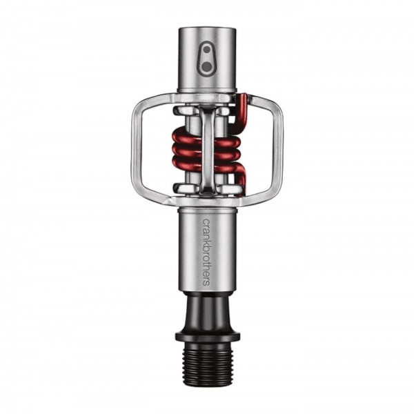 Pedali eggbeater 1 molla rosso - 1 - Pedali - 0641300147929