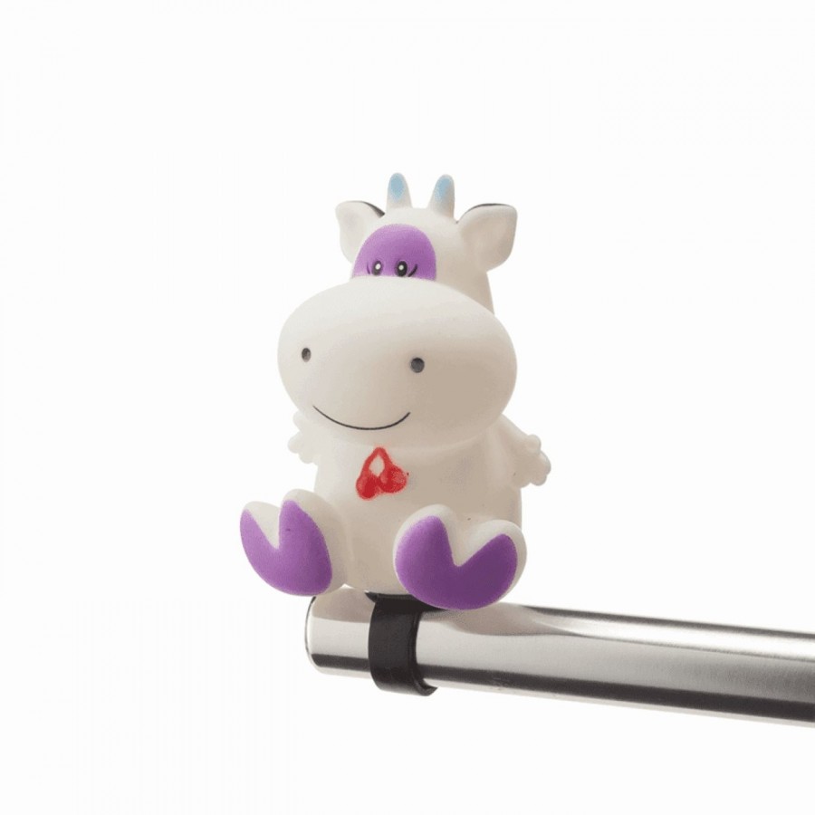 White cow puppet bell - 1