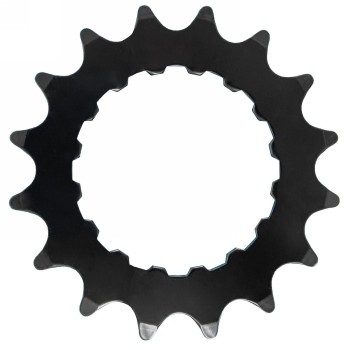 Chainring, for bosch-e-bikemotors gen 2,1/2 x 3/32',16 teeth, steel, black, samox am-packing - 1