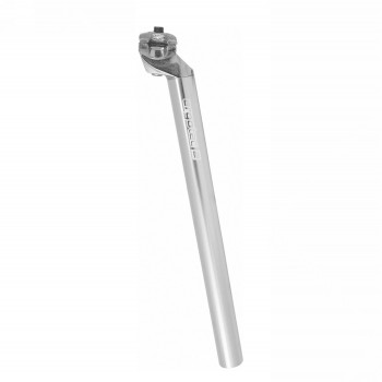 Seatpost mtb alloy 26.8 350mm silver ergotec - 1