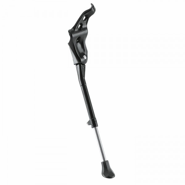 Cavalletto regolabile per bici 26/28 in alluminio nero - 1 - Cavalletti - 8005586227775