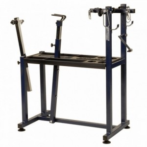 Professional blue workbench with replacement platform - 1