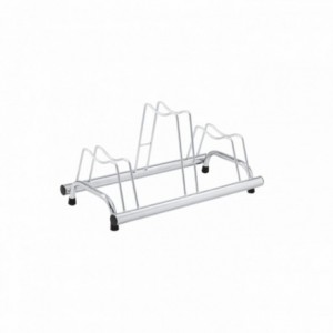 Patentierter 3-Sitzer-Bodenfahrradträger, geeignet für silberne Scheibenbremsen - 1