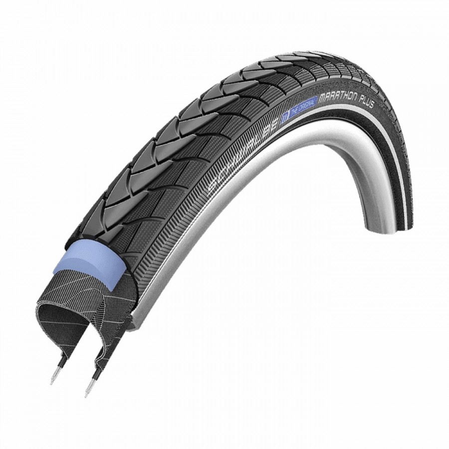 Tire 28" 700x47 (47-622) marathon plus black/rigid reflex - 1