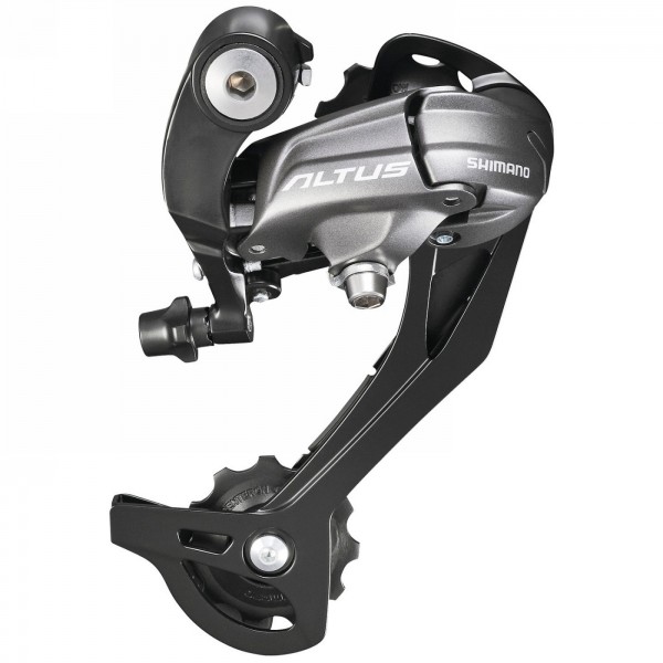 Cambio trasero, shimano rd-m370-l, altus, sgs 9 velocidades, enganche directo, negro, a granel - 1