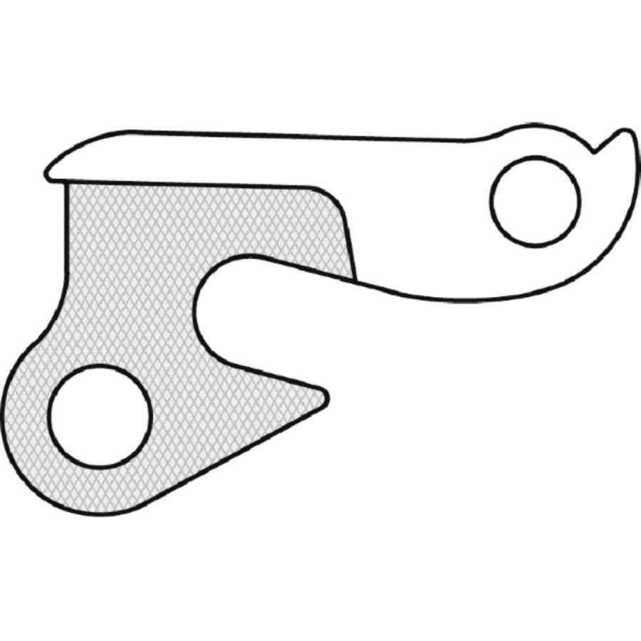 Derailleur hanger gh-018 - 1