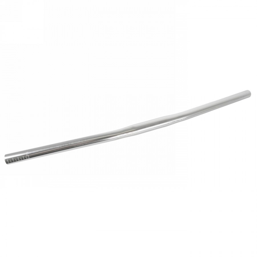 Guidon VTT, zoom, alu, argent, 620 mm, pour serrage 25.4 mm, courbé à 6°, mv - 1