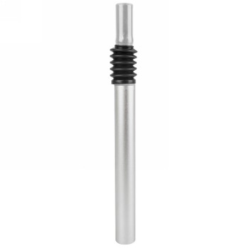 Candle seat post, aluminium, suspension, silver, 300 x 27.2 mm, adjustable preload, suspension travel 40 mm, mv - 1