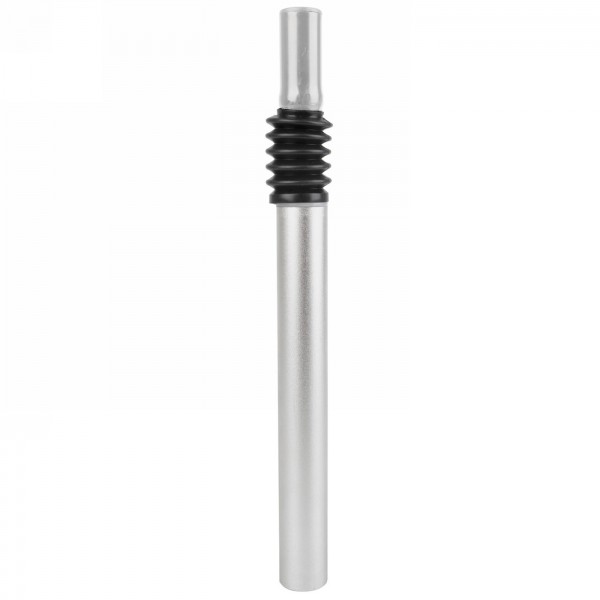 Candle seat post, aluminium, suspension, silver, 300 x 27.2 mm, adjustable preload, suspension travel 40 mm, mv - 1