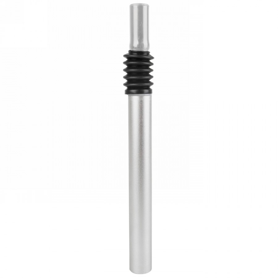 Candle seat post, aluminium, suspension, silver, 300 x 27.2 mm, adjustable preload, suspension travel 40 mm, mv - 1