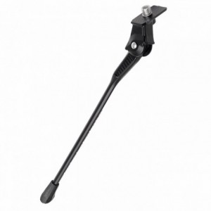Fixed stand central attack length: 305mm in black aluminum - 1