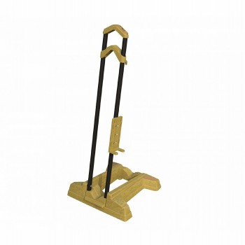 PORTACICLO A TERRA 1 POSTO 20-29" LYBRA ECO BAMBOO - 1 - Portabici - 8015058000683