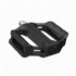 Shimano flat pd-ef202 pedals in black aluminum - 1