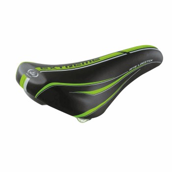 Sella junior comfort 20/24 285x160mm nero/verde - 1 - Selle - 8005586225474