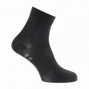 Medium coolmax sport calcetines largo: 13cm negro talla sm - 1
