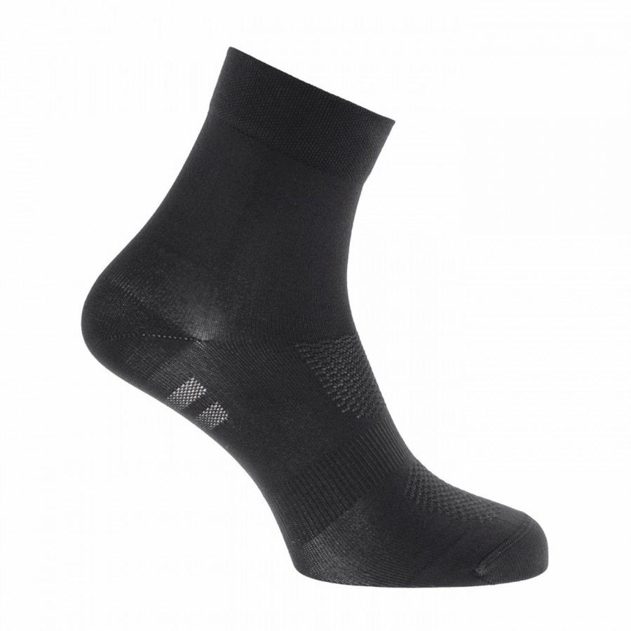Chaussettes de sport medium coolmax longueur : 13 cm noir taille sm - 1
