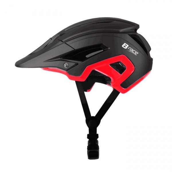 Casco stone ii in-mold negro/rojo s/m 54/58 - 1