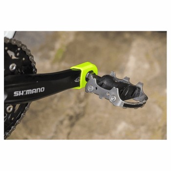 Crank armor protectores de biela amarillo fluo - 2