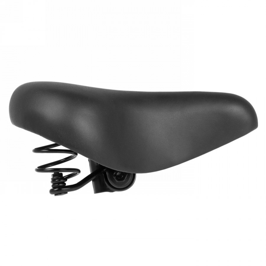 Saddle ventura asa with springs, with clamp, 245 x 210 mm, black, mv - 2