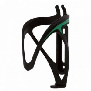 Fly bottle cage in black plastic with green insert - 1
