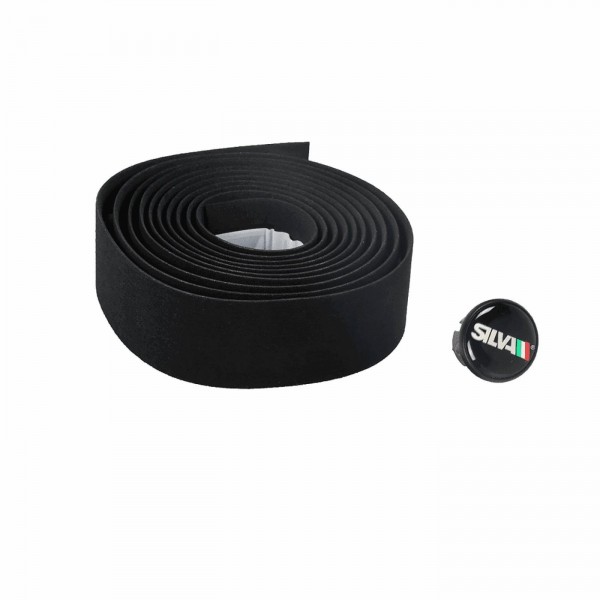 Soft black handlebar tape - 1