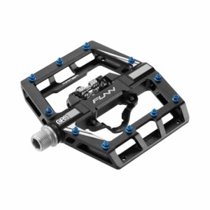 Mamba 101x102x13,5mm aluminum pedal black/blue - double spd/flat - 1