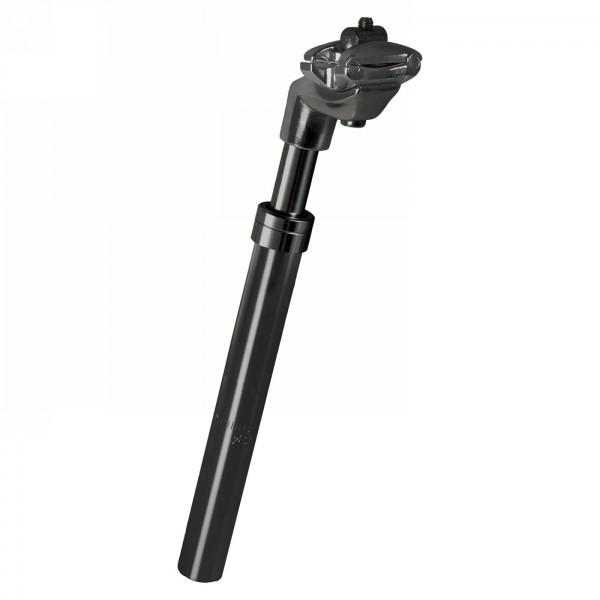 Seat post sp-c1 m-wave, aluminium, suspension, aluminium patent head, black, 315 x 27.2 mm, adjustable preload, suspension trave