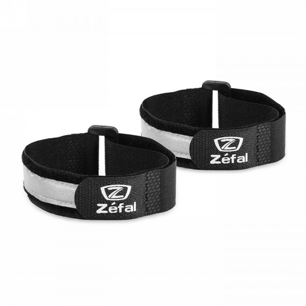 Fluorescent hook and loop doowah bands black 2pcs - 1