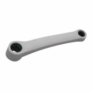 Left crank lenght: 170mm gray nylon coated steel - 1