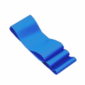 Blaue gummi/pvc fat bike felgendichtungen 26 x 64 mm (oem 2 stück) - 1